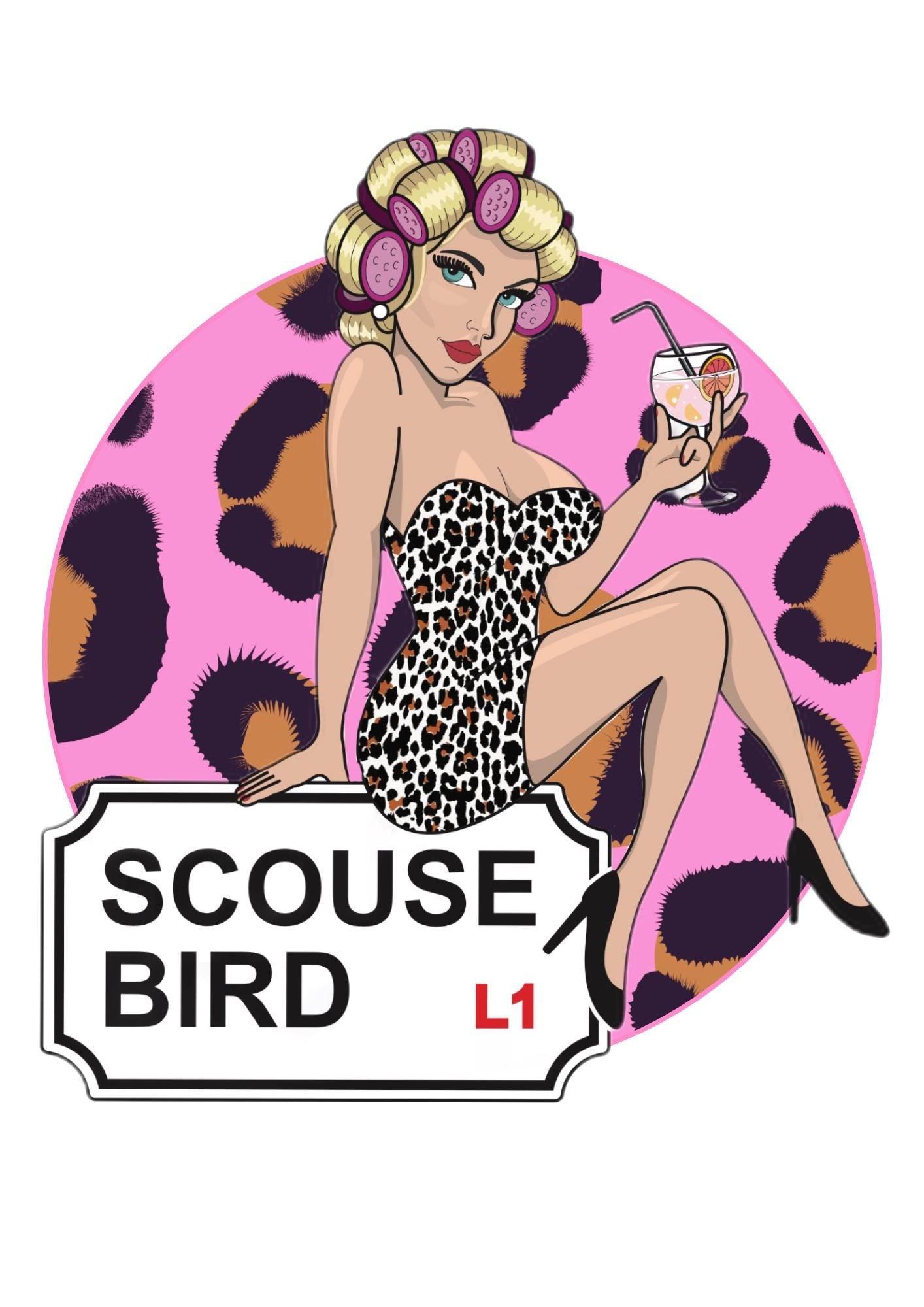 Scouse Bird Logo Aluminium Sign