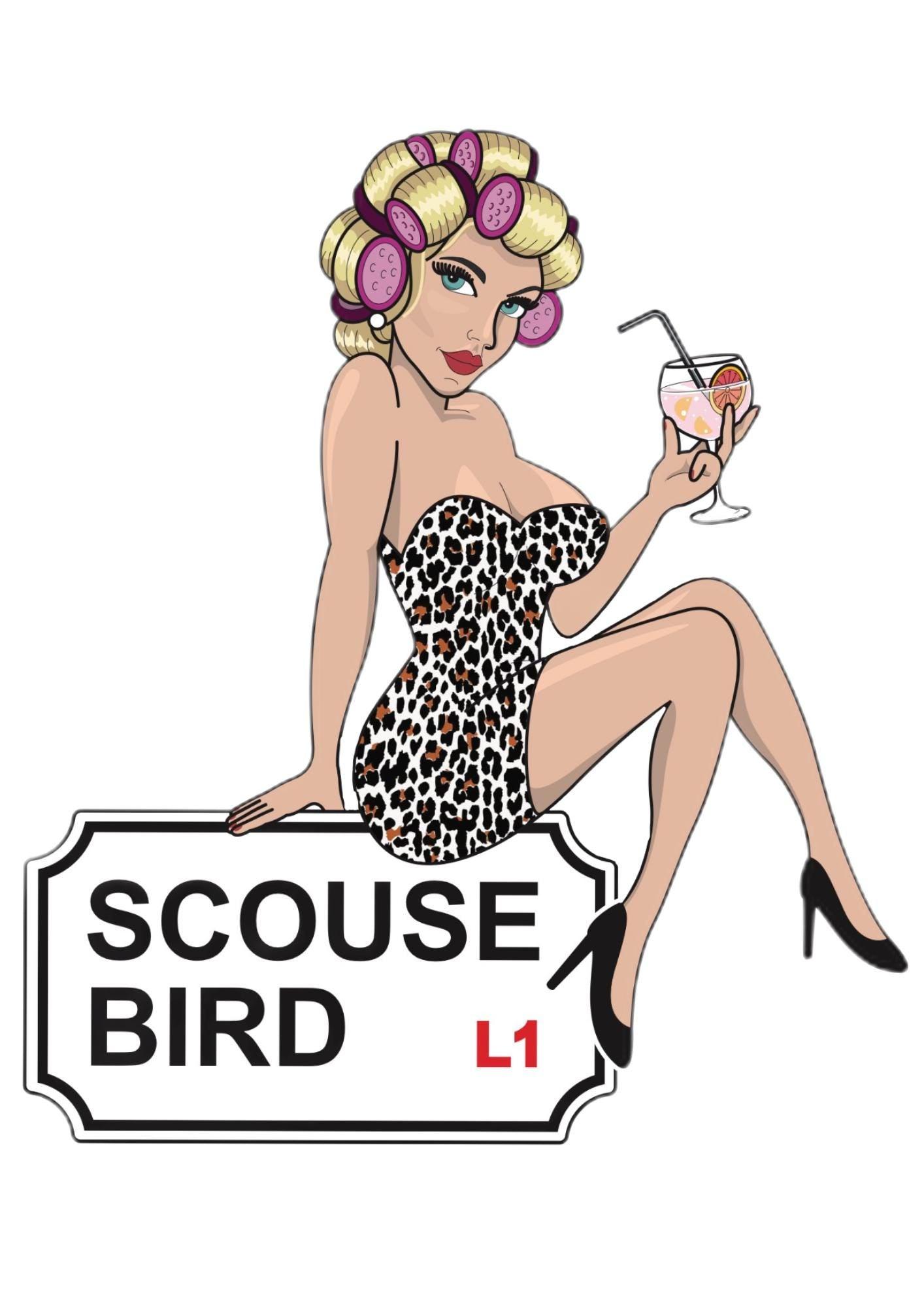 Scouse Bird Logo Aluminium Sign