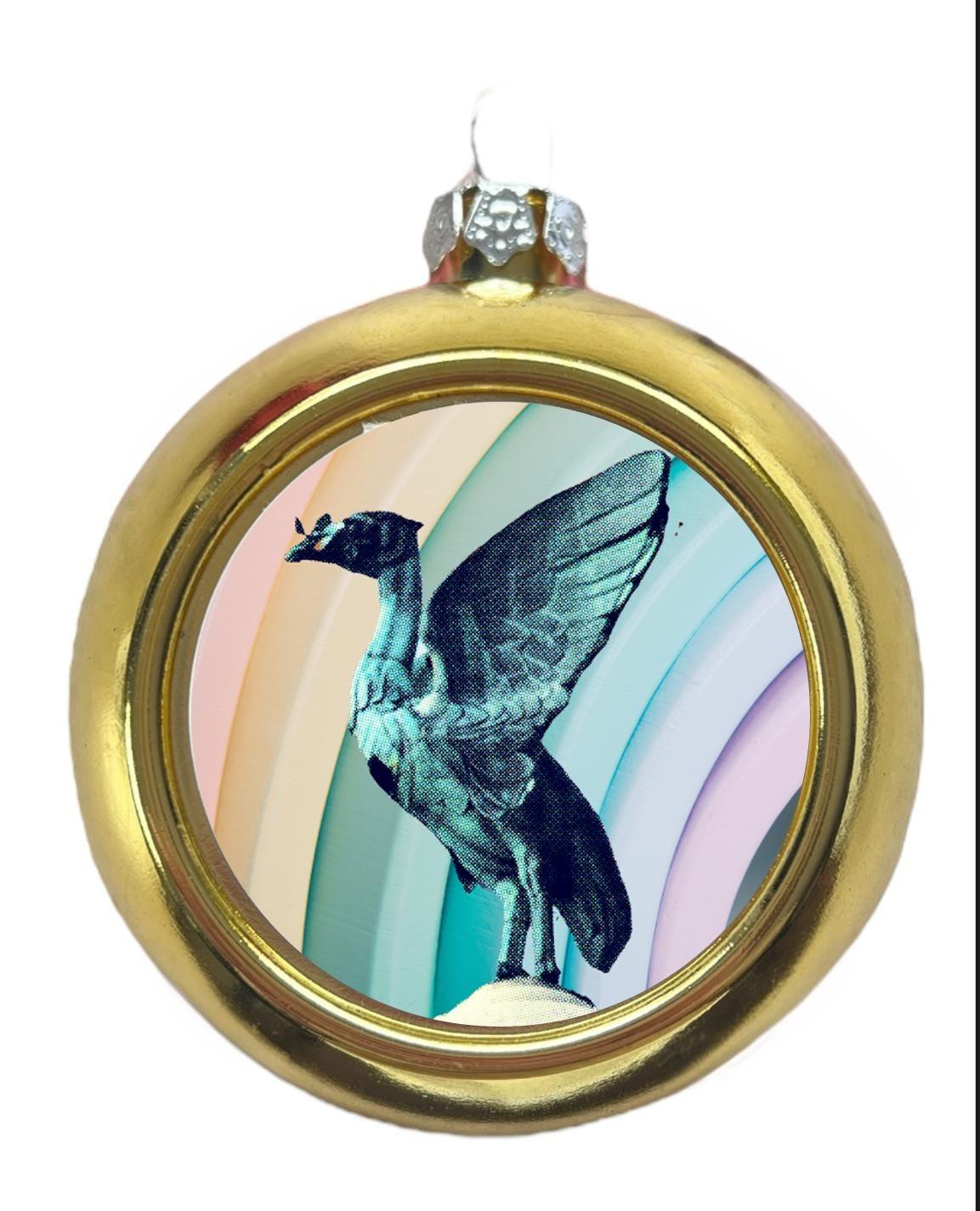 Liver Bird Christmas Tree Bauble