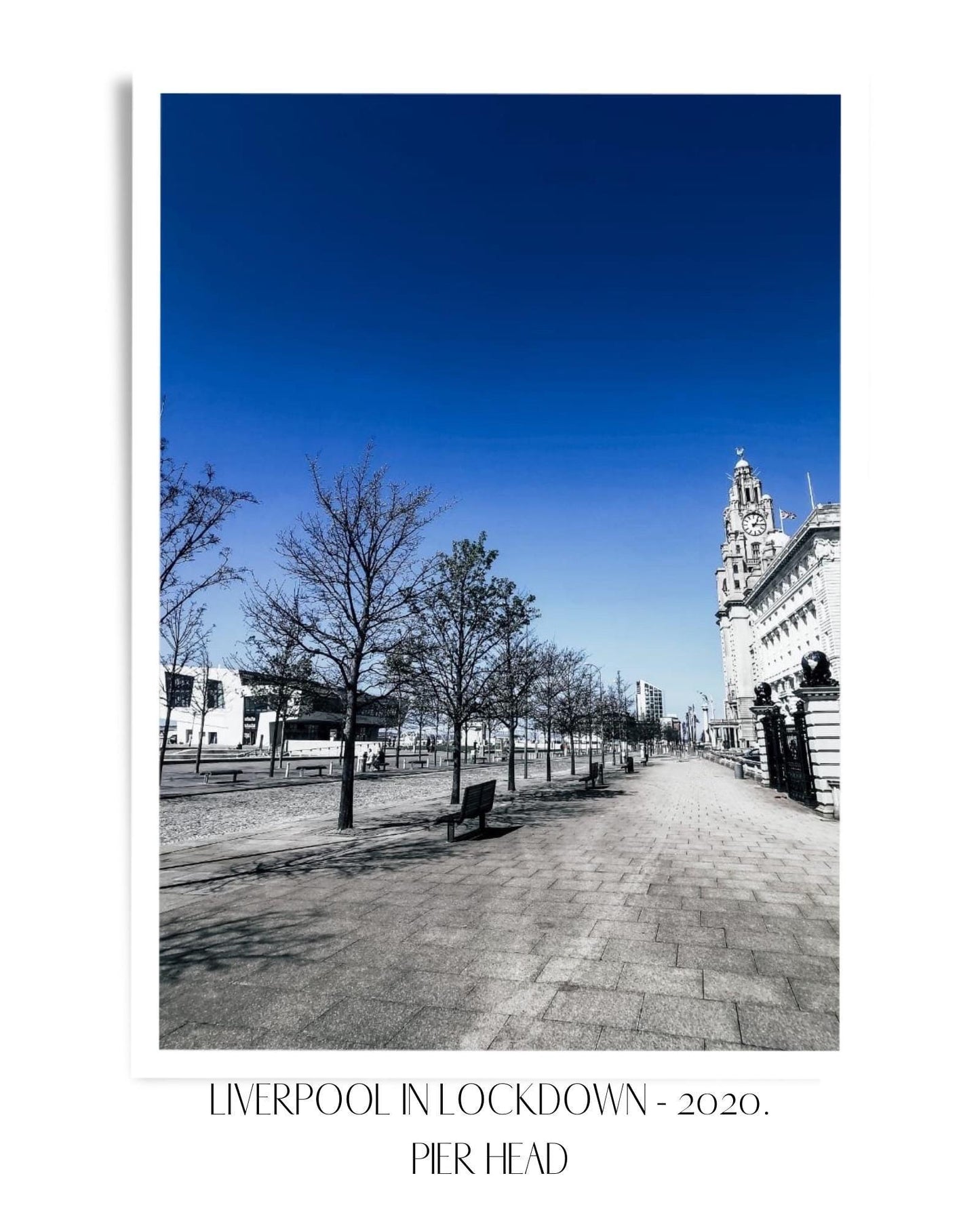 Liverpool In Lockdown Print - Pier Head