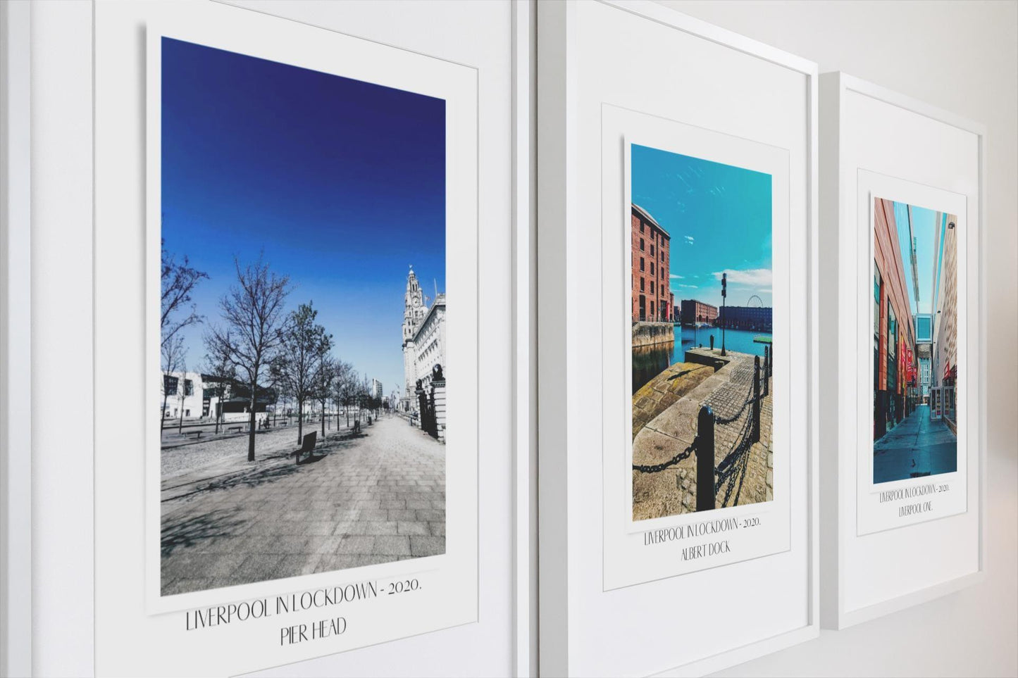 Liverpool In Lockdown Print - Pier Head