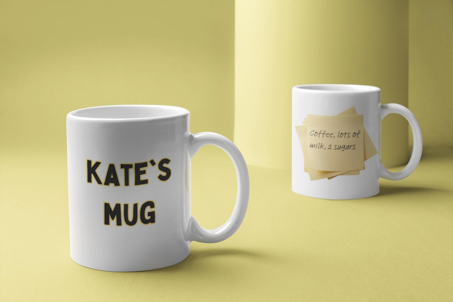 Personalised ‘Custom Name & Drink’ Mug – Your Brew, Your Way! ☕