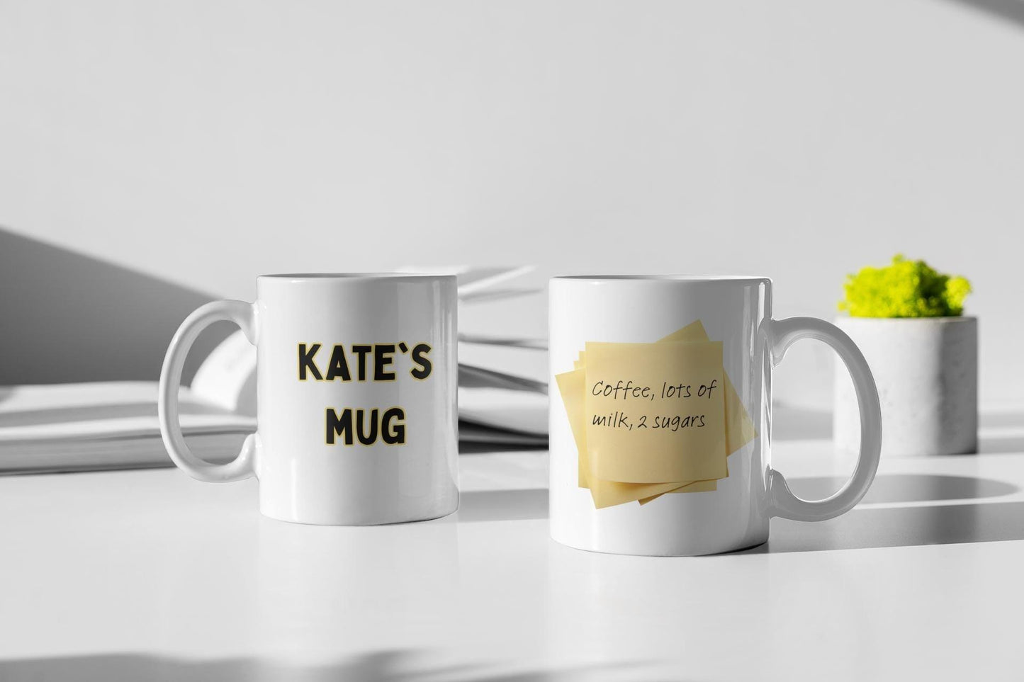 Personalised ‘Custom Name & Drink’ Mug – Your Brew, Your Way! ☕
