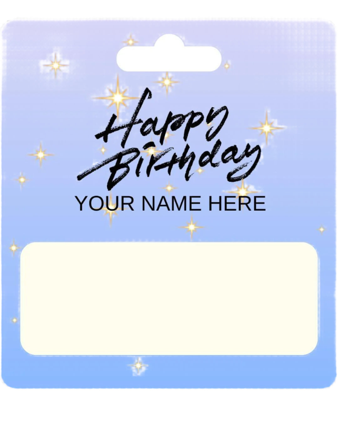Money Gift Holder - Personalised Birthday