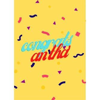 Congrats An Tha' Card