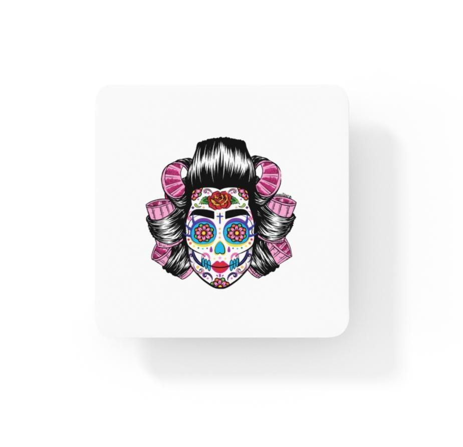 Scouse Sugar Skull In Rollers Coaster