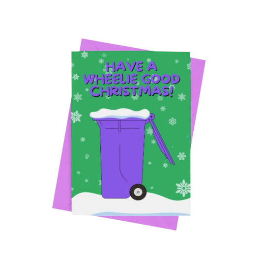 Have A Wheelie Good Christmas Card