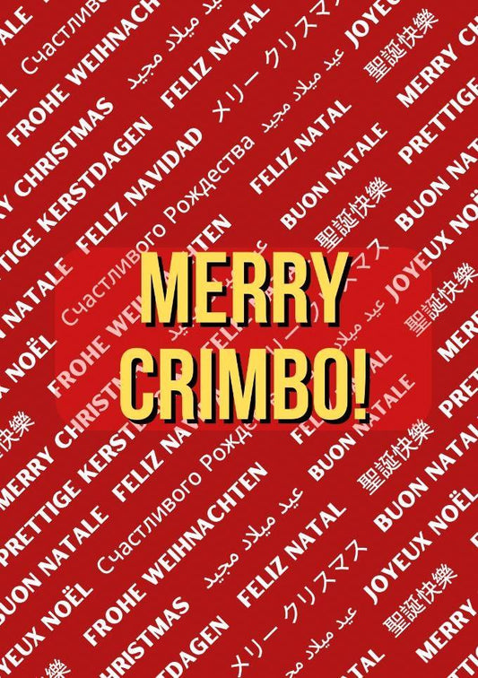 Multi Language (Including Scouse) Christmas Card