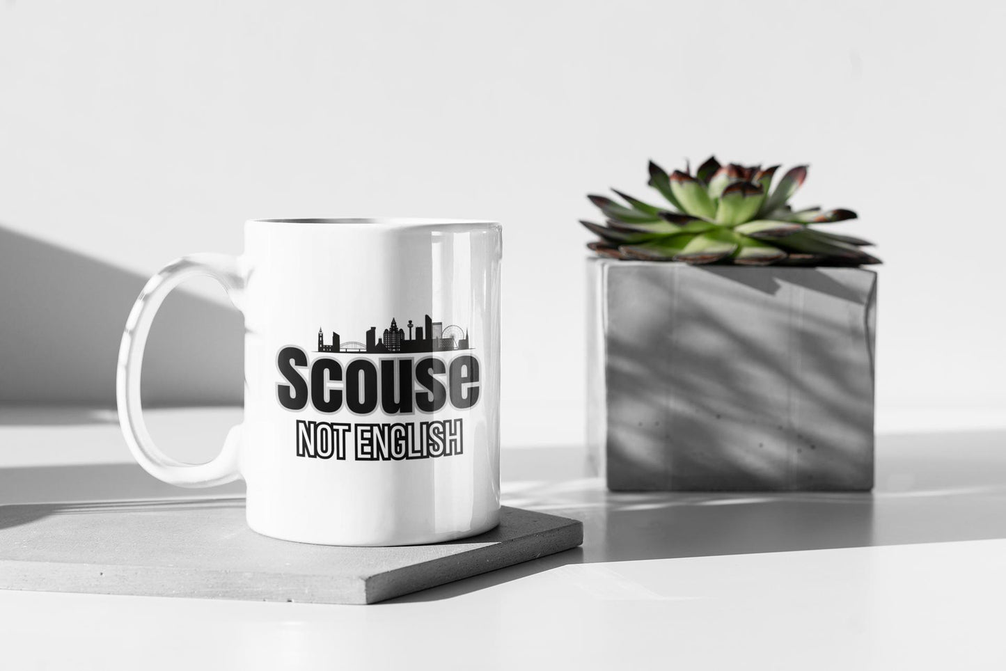 Scouse Not English Mug