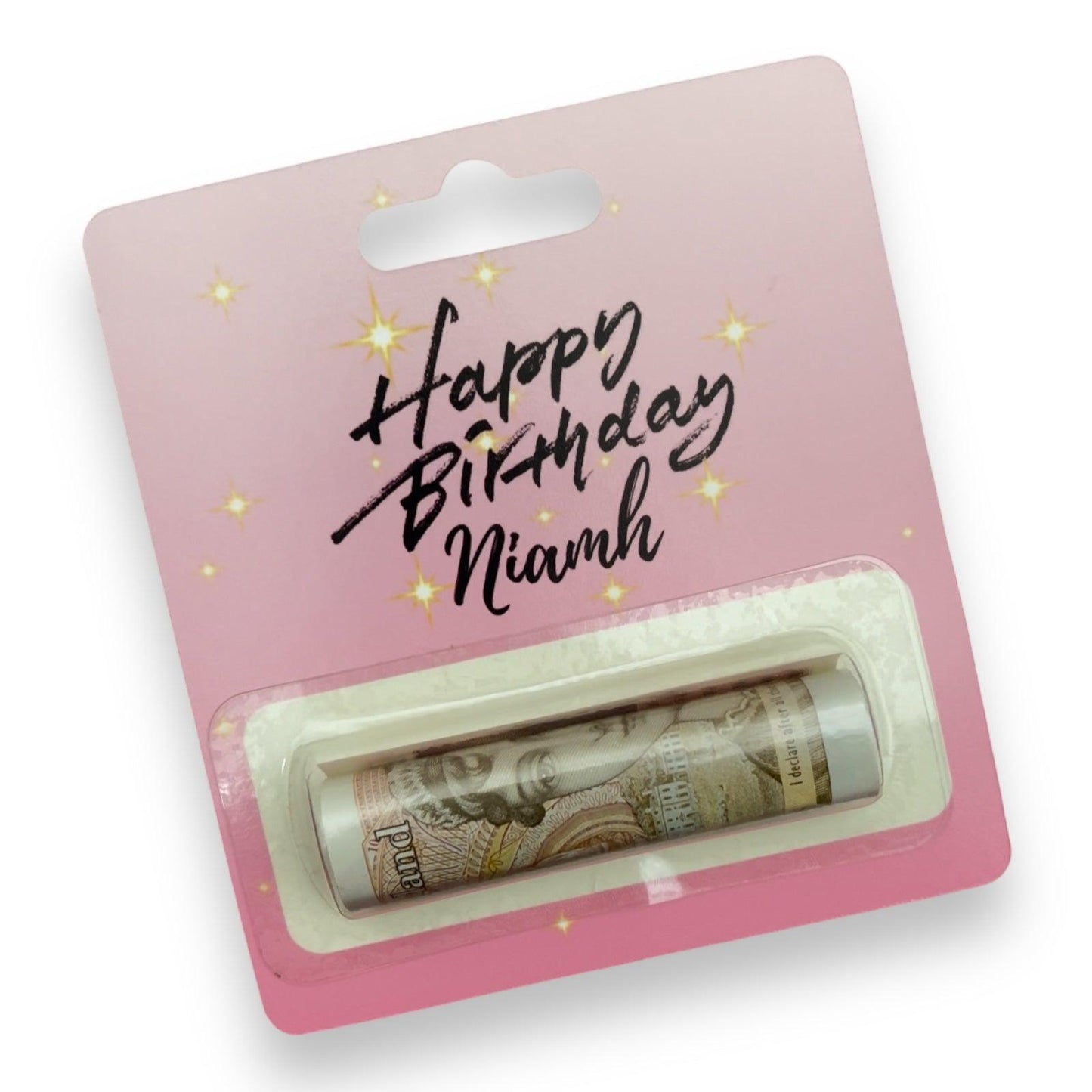 Money Gift Holder - Personalised Birthday