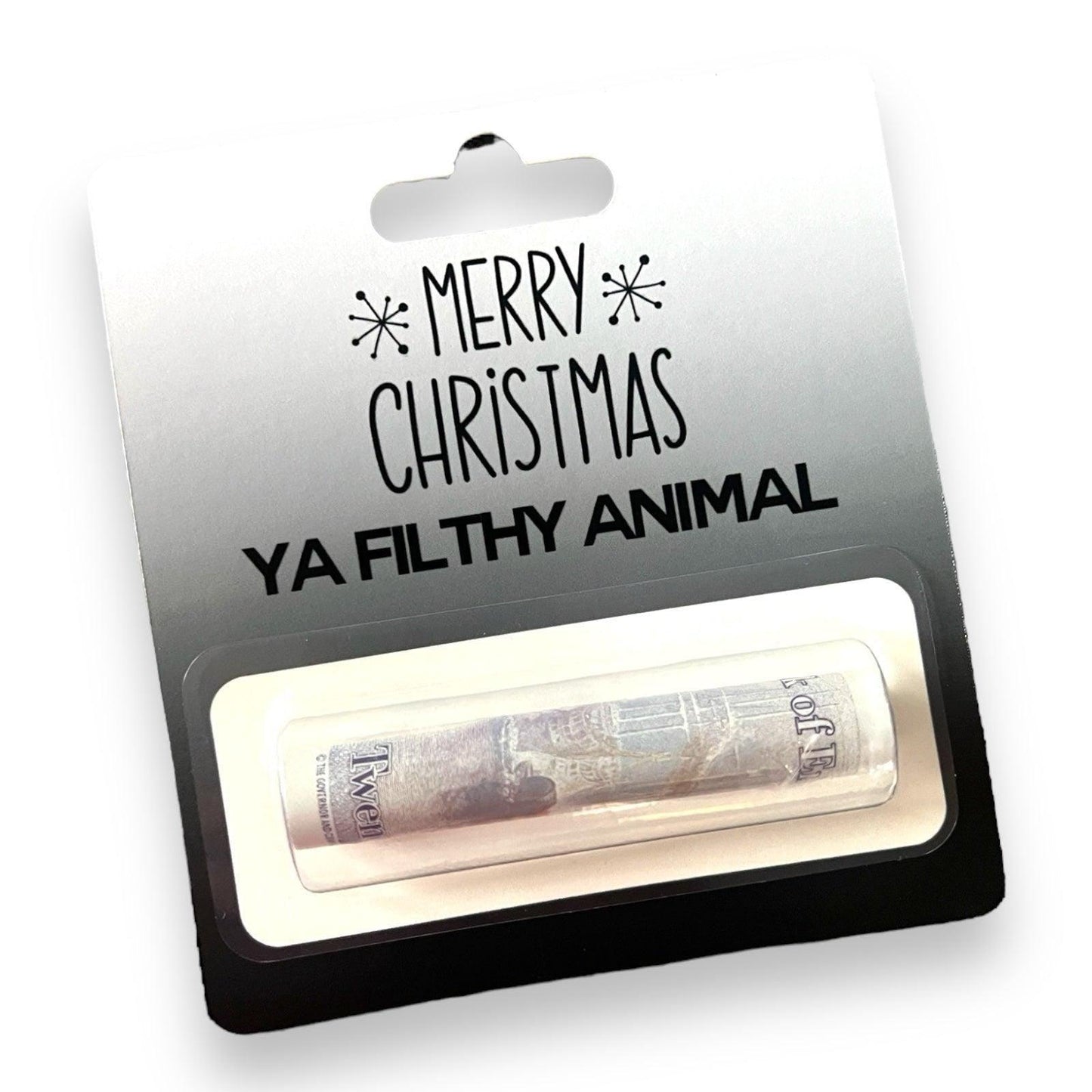 Money Gift Holder - Merry Christmas Ya Filthy Animal
