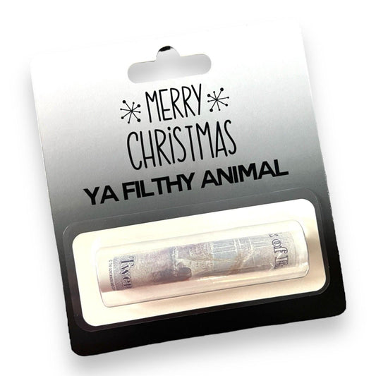Money Gift Holder - Merry Christmas Ya Filthy Animal