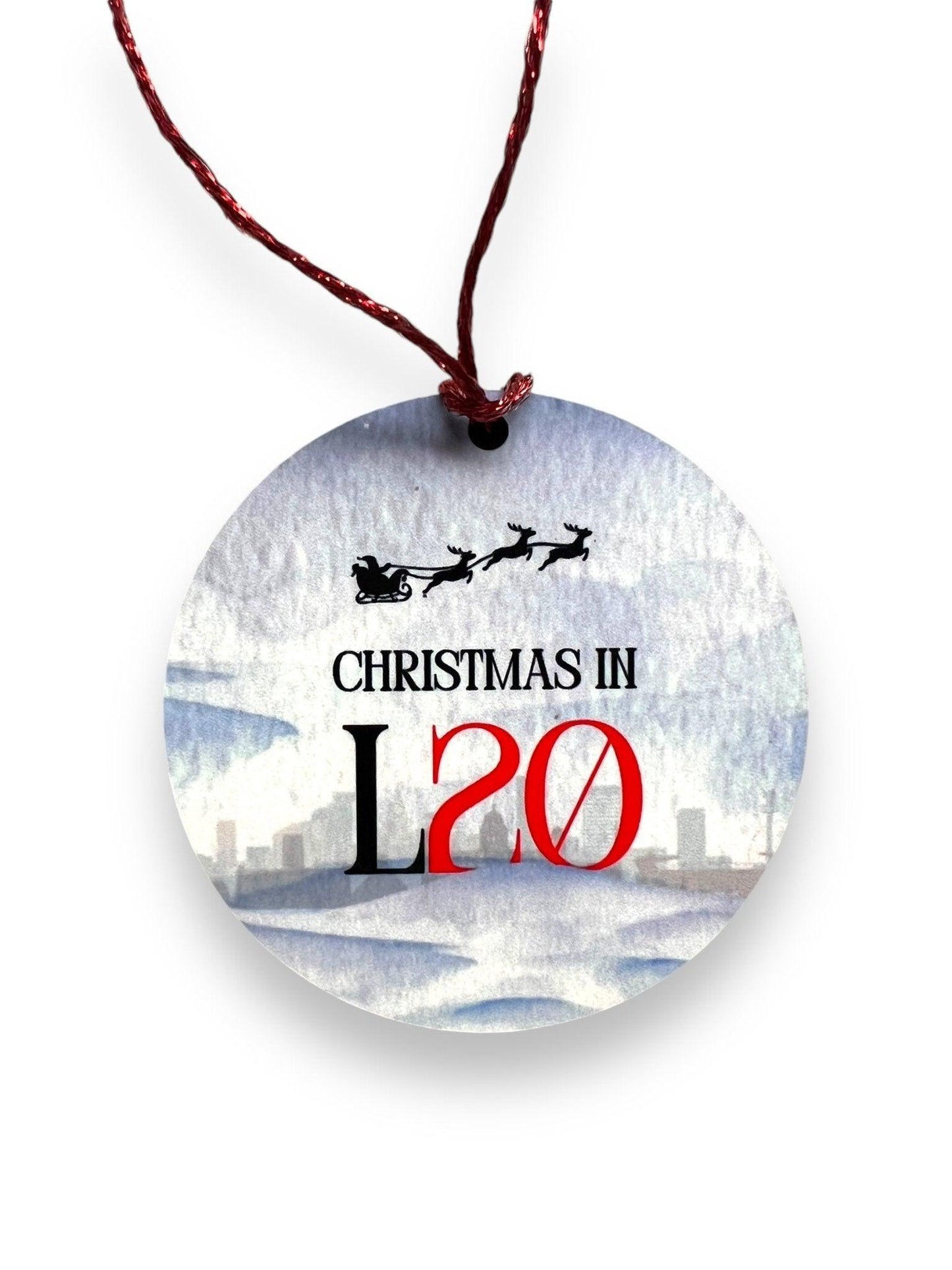 Christmas In Your Liverpool Postcode Christmas Decoration