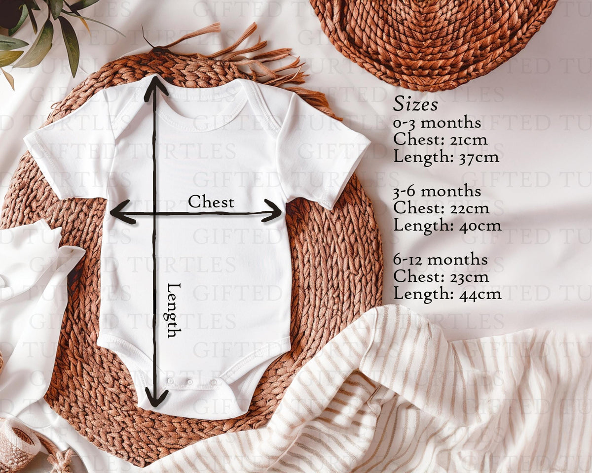 First Mothers Day Gift Personalised Present - Giraffe Design Babygrow Tee Vest Gift for Watercolour Wild Animals - Matching Cushion SMC007