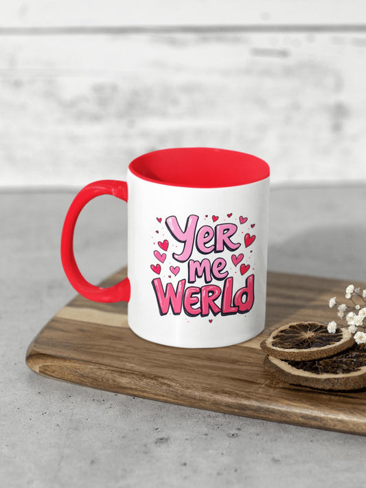 Yer Me World Mug