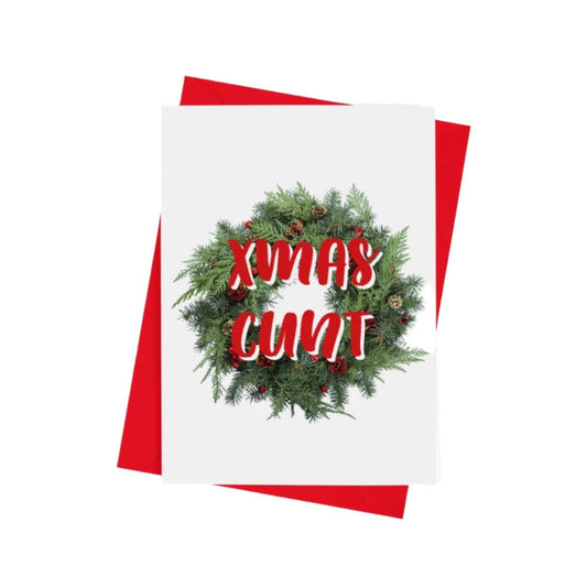 Xmas Cunt Christmas Card
