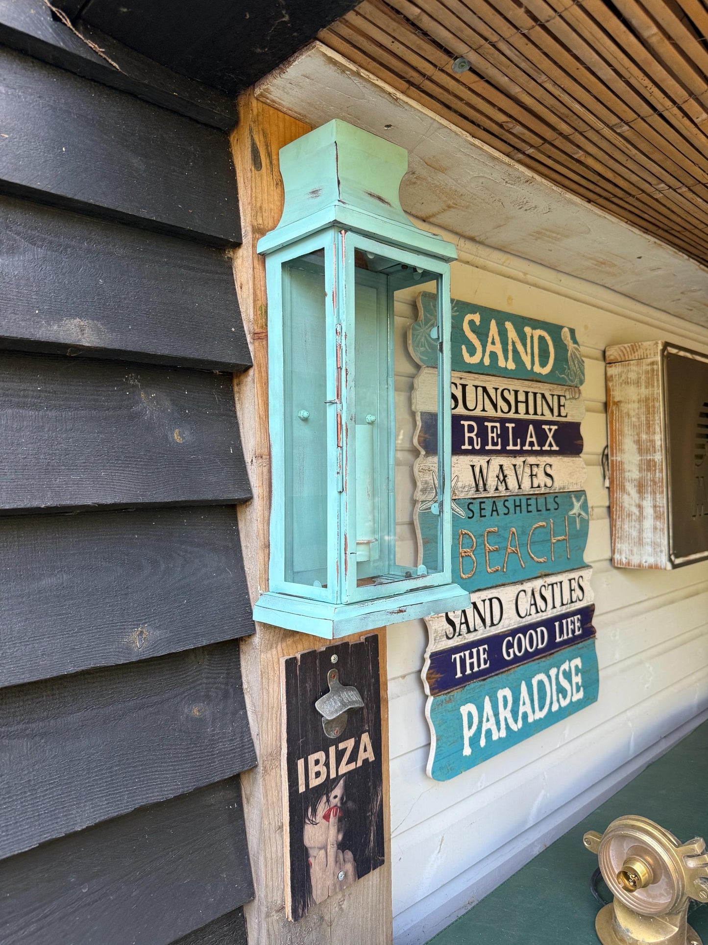 Reedham - Verdigris Wall Lantern Sconce Light