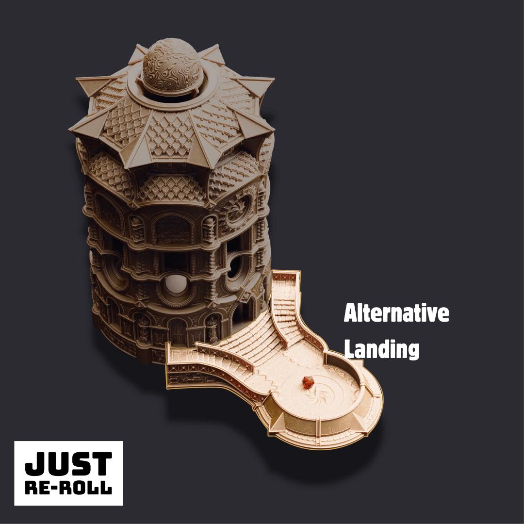 The Spire of Glanion – Sunspire Temple (Playable Dicetower & Terrain)