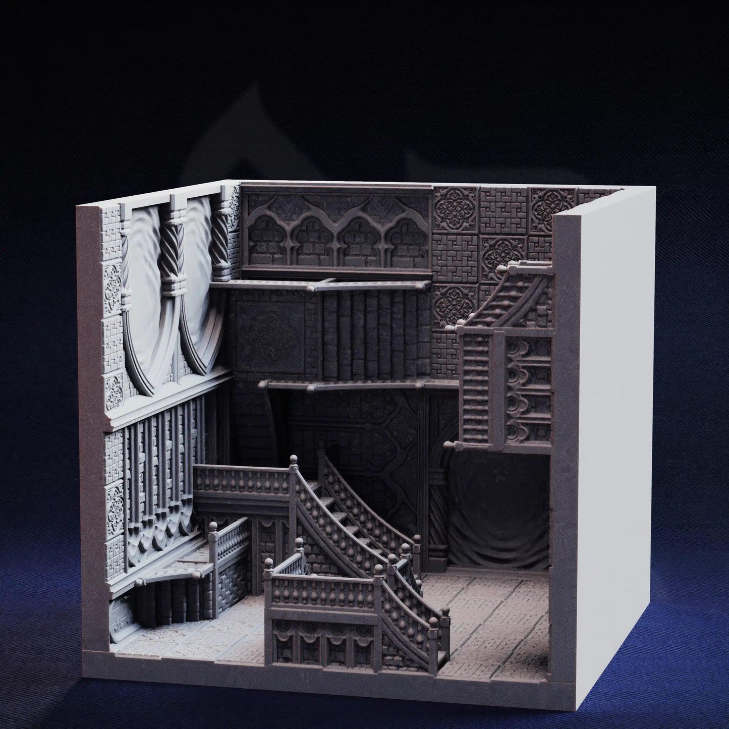 Clashed Realms – Impossible Room - 3D Printed Terrain Miniature