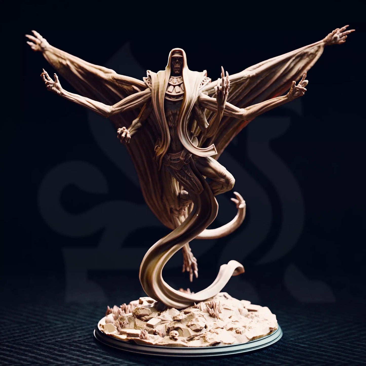 Exelian the Forbidden – Ancient Monstrosity - 3D Printed Monster Character Miniature