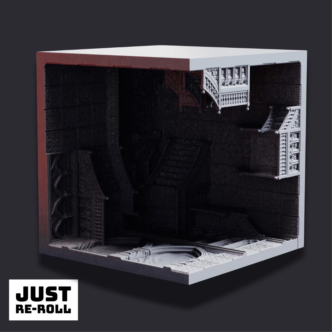 Clashed Realms – Impossible Room - 3D Printed Terrain Miniature