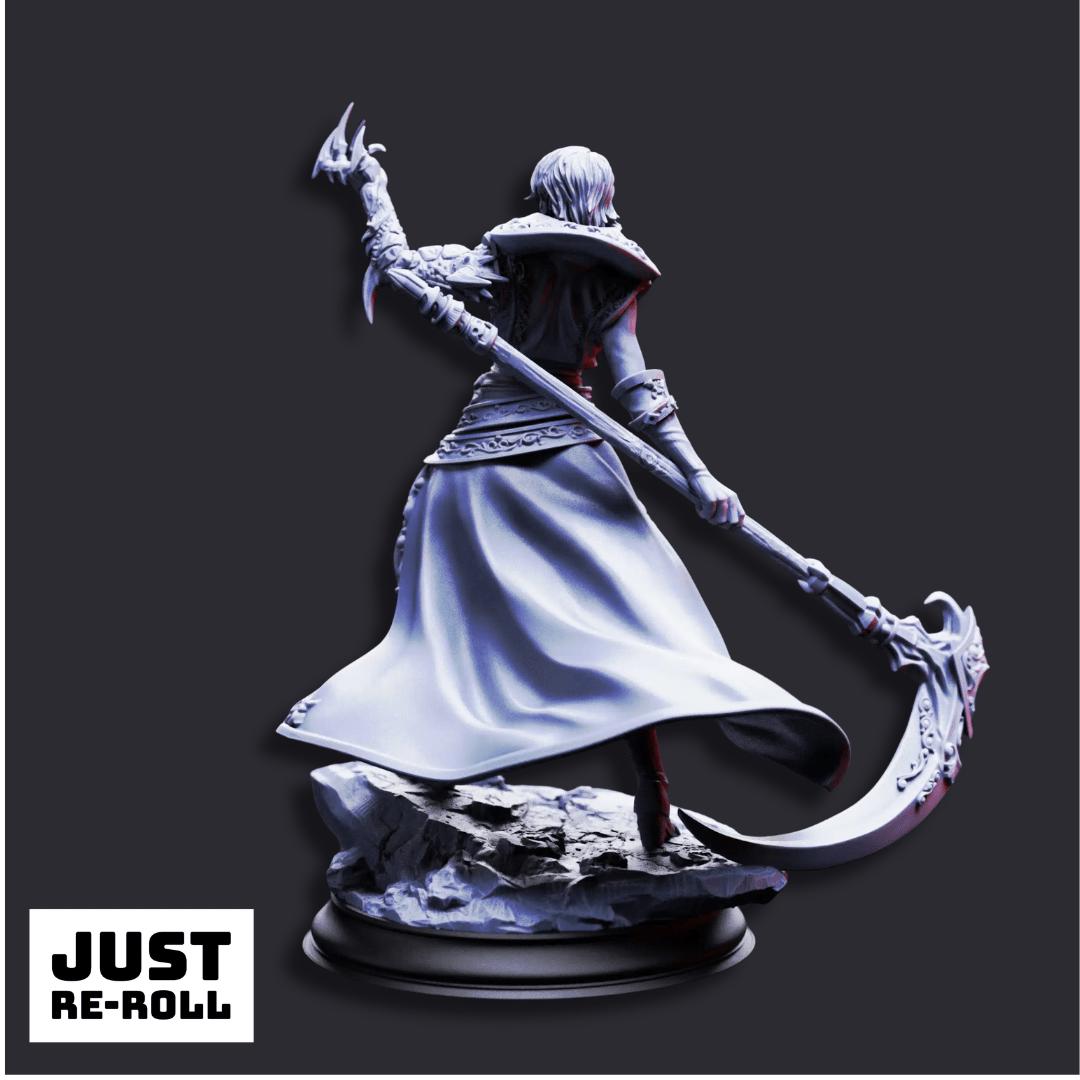Catarina Von Strassen Eldritch Fiend Hunter - 3D Printed Warlock Character Miniature