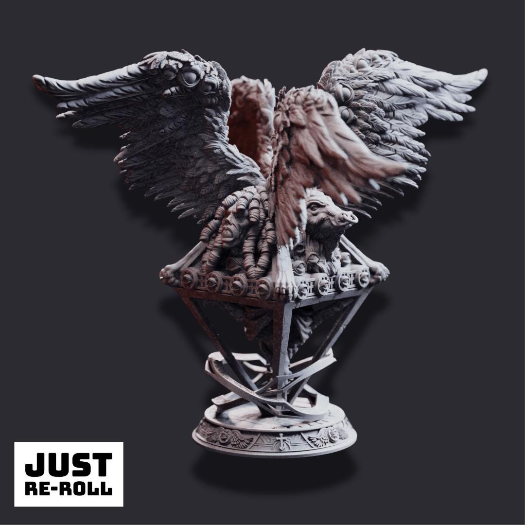 Cherubim – Gatekeeper of Syelden - 3D Printed Monster Character Miniature