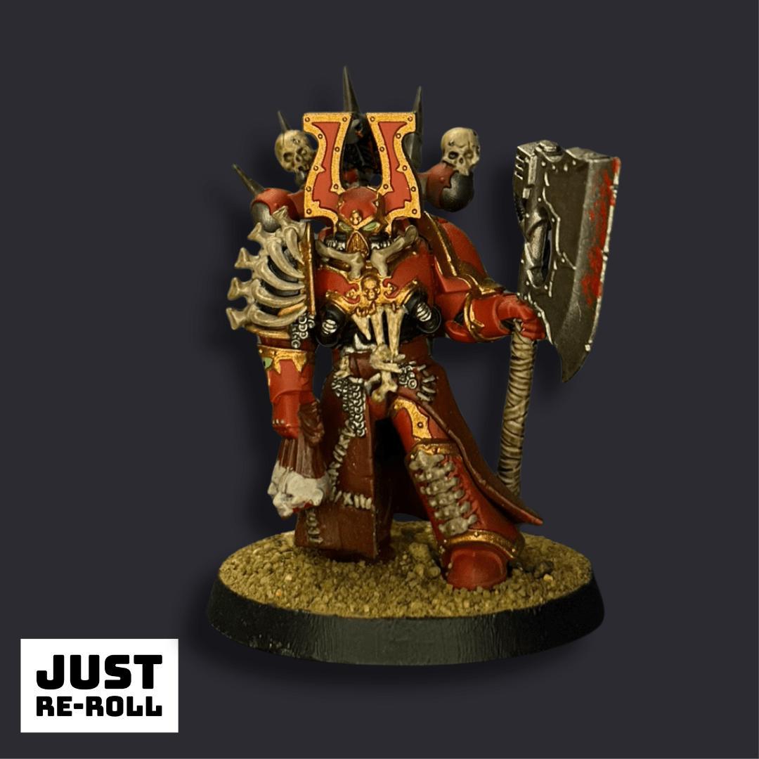 World Eaters Master of Executions - Hand Painted & Tabletop Ready