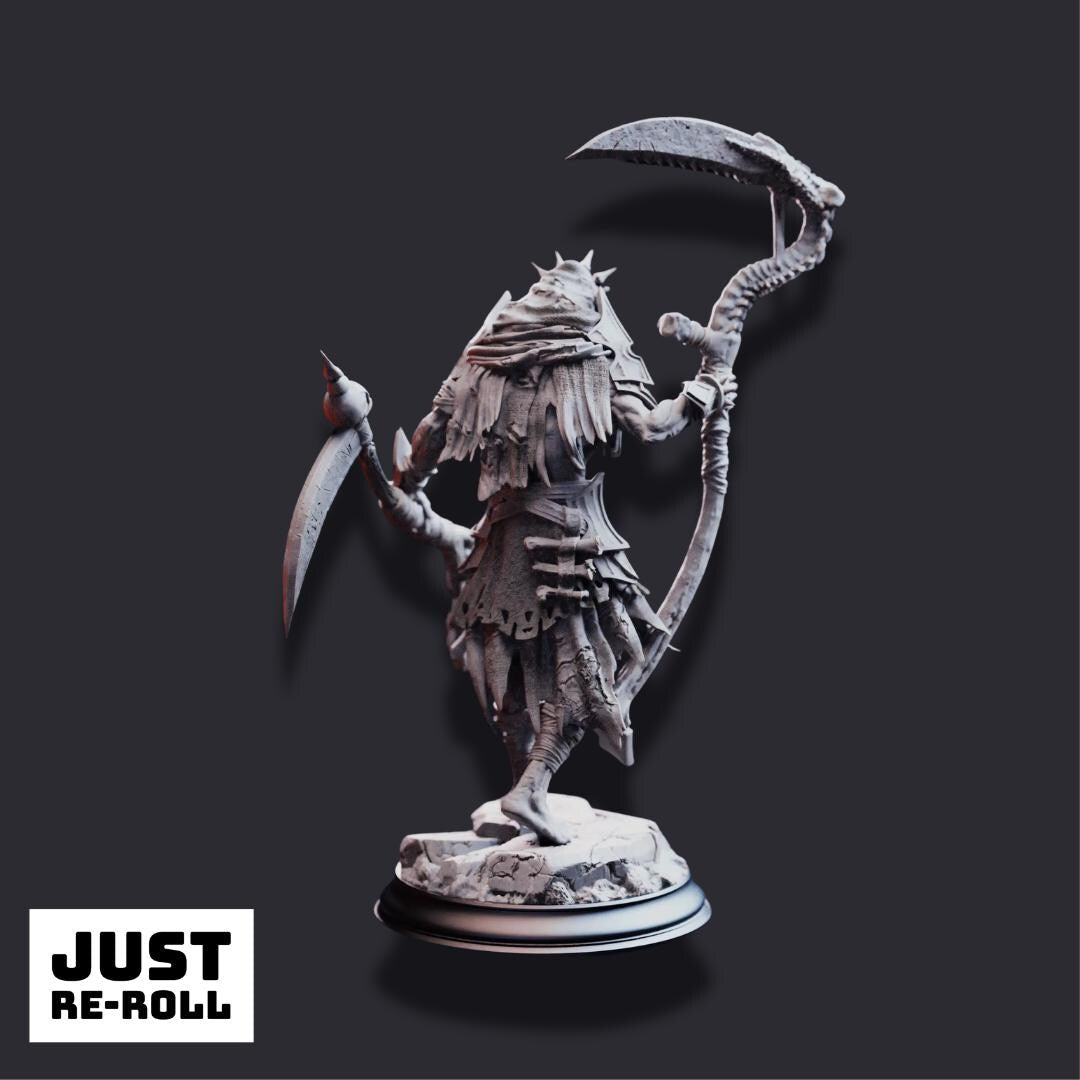 Norminos – The Flesh Reaper - 3D Printed Monster Character Miniature