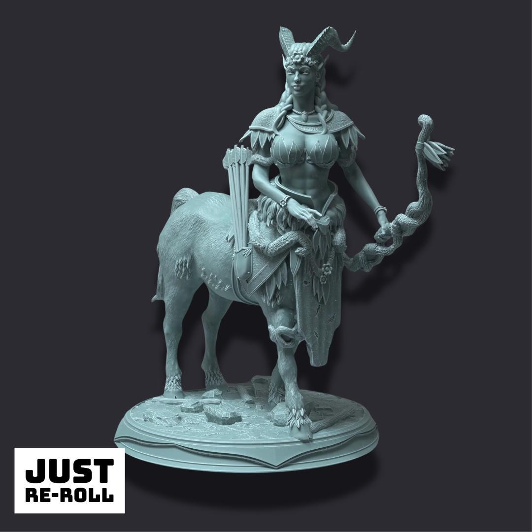 Tanagor – Sentinel of the Woods - 3D Printed Druid Character Miniature