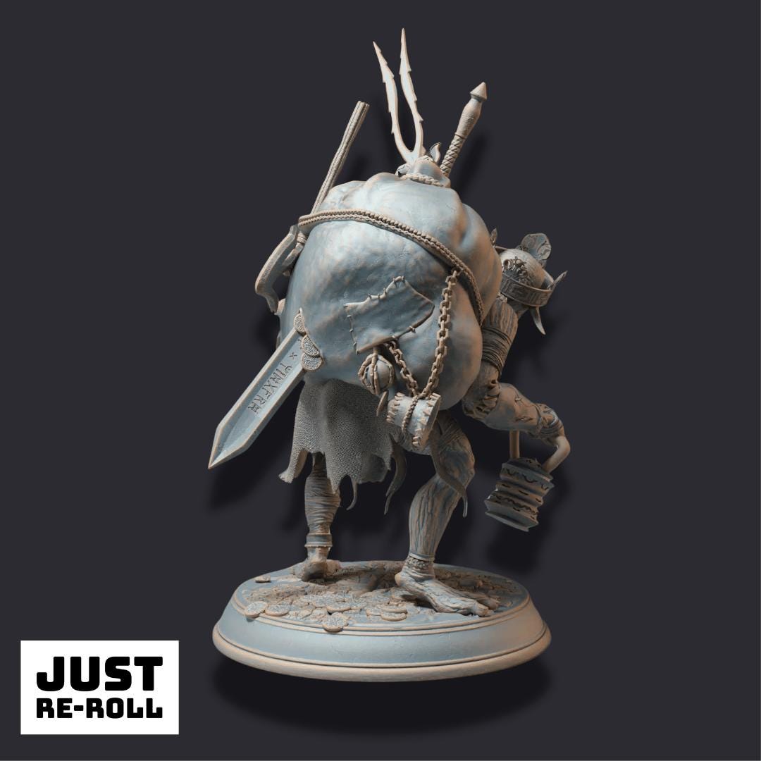 Mana Goblins - 3D Printed Monster Character Miniature