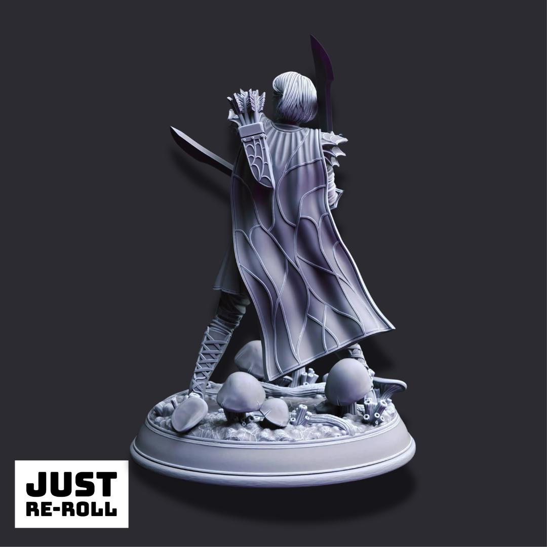 Irinax’s Chosen – Drow Soldiers - 3D Printed Fighter Character Miniature