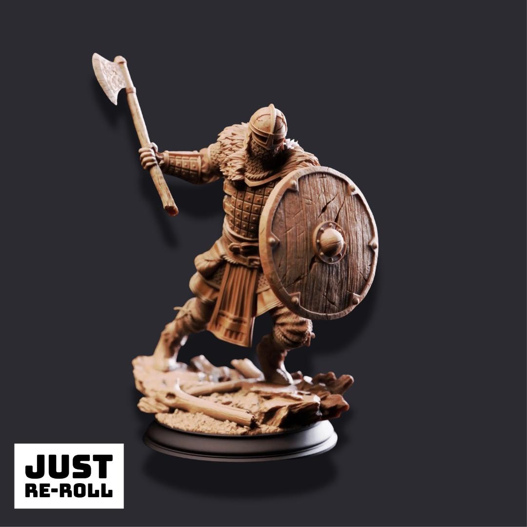 Nils Olav – The Heartland Hero - 3D Printed Fighter Character Miniature