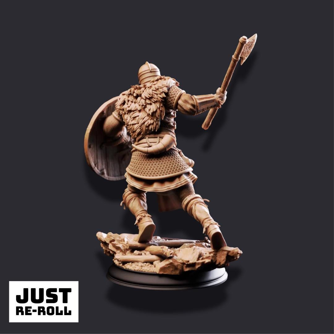 Nils Olav – The Heartland Hero - 3D Printed Fighter Character Miniature