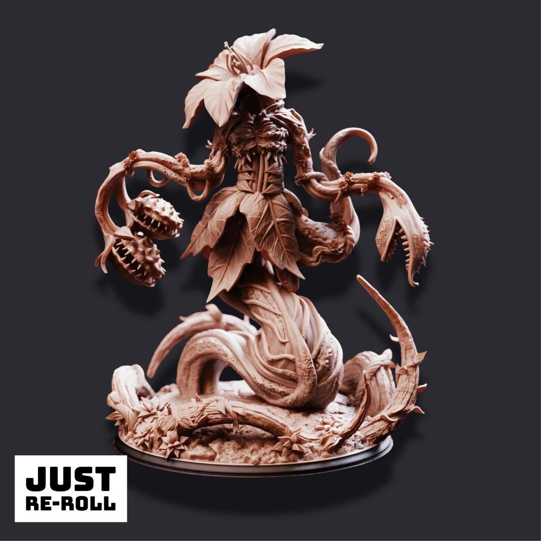 The Thornmother – Corrupted Forest Sentinel - 3D Printed Monster Miniature