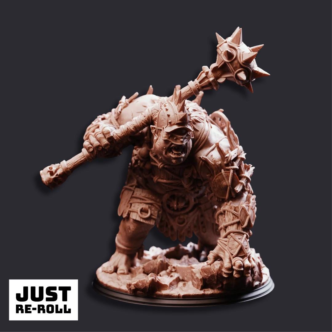 Deimos the Dreadmaker Cyclops Marauder - 3D Printed Monster Miniature