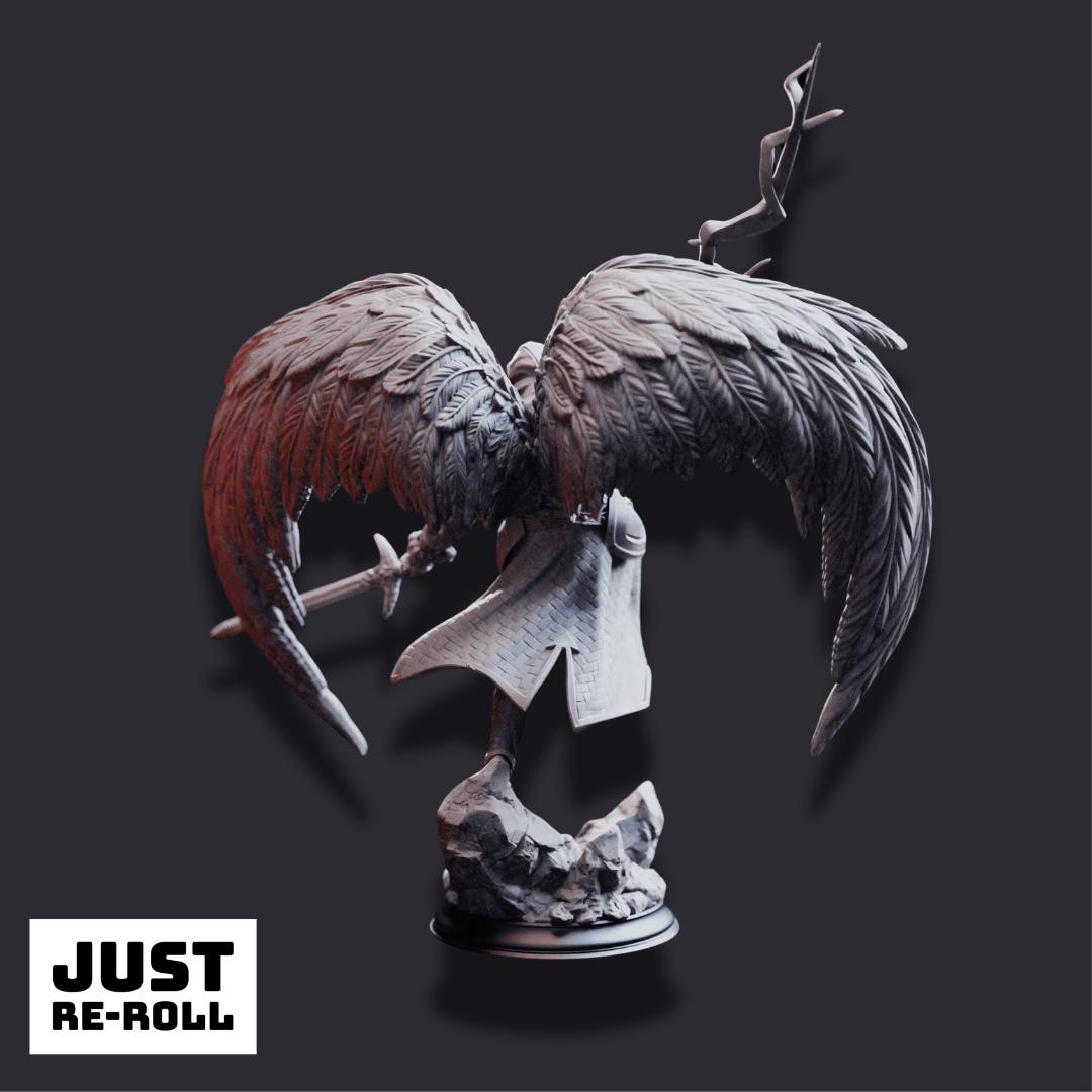 Erdrydion – Father of Truth & Justice - 3D Printed Fighter Character Miniature