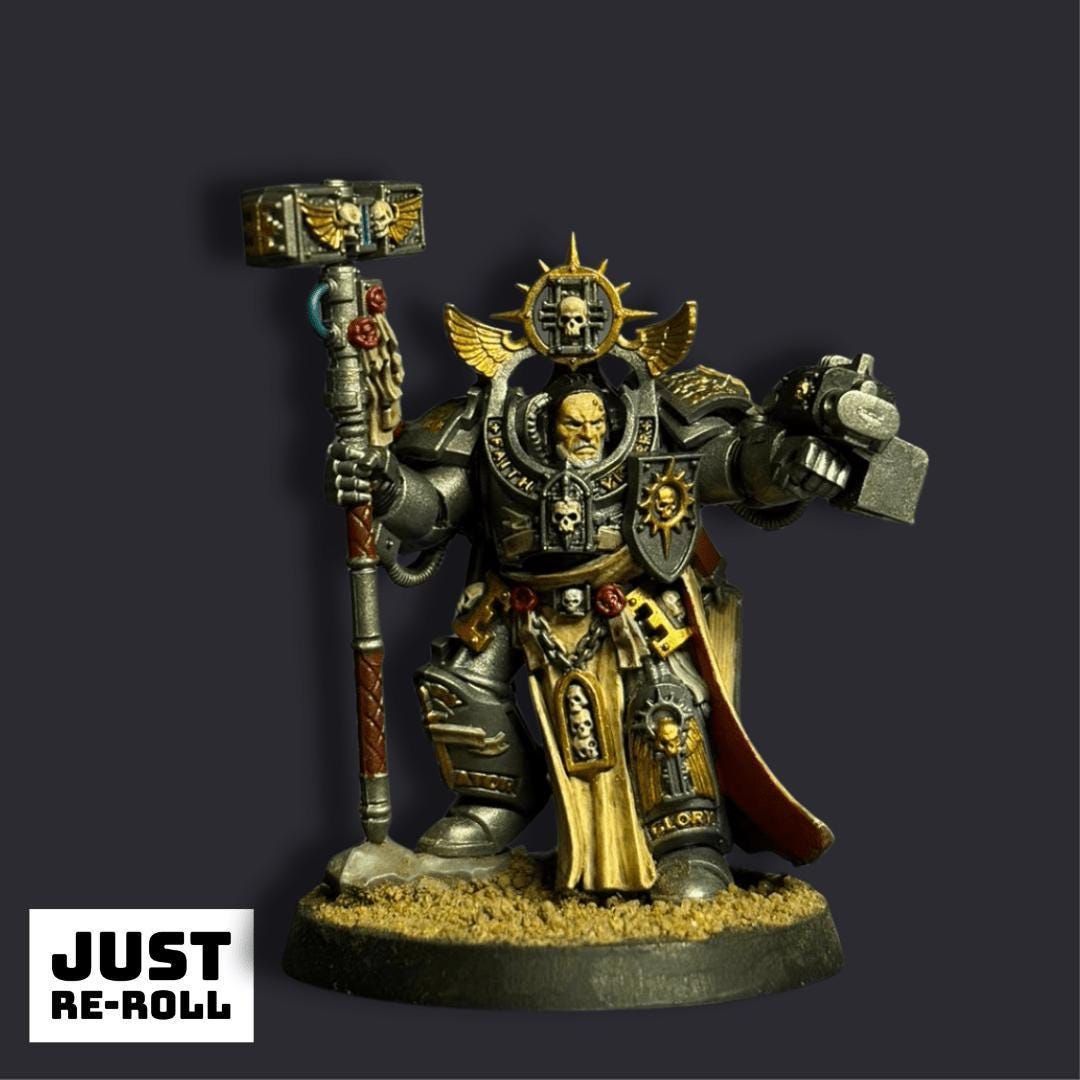 Grey Knights Grand Master Voldus – Hand Painted & Tabletop Ready