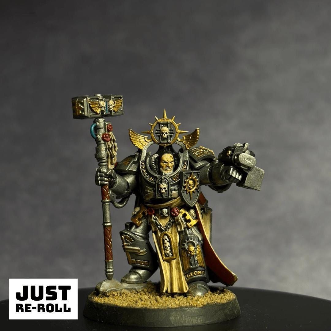 Grey Knights Grand Master Voldus – Hand Painted & Tabletop Ready