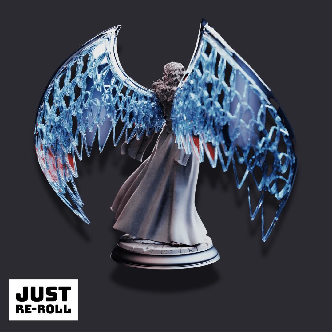 Vitria – Prismatic Angel - 3D Printed Sorcerer Character Miniature