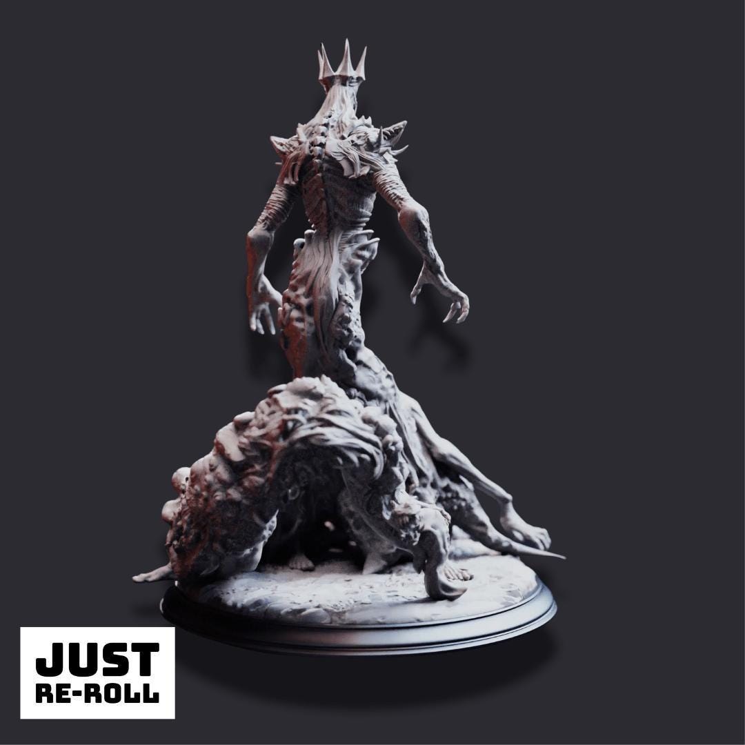 Idinhelieth – Harbinger of Pestilence - 3D Printed Monster Character Miniature