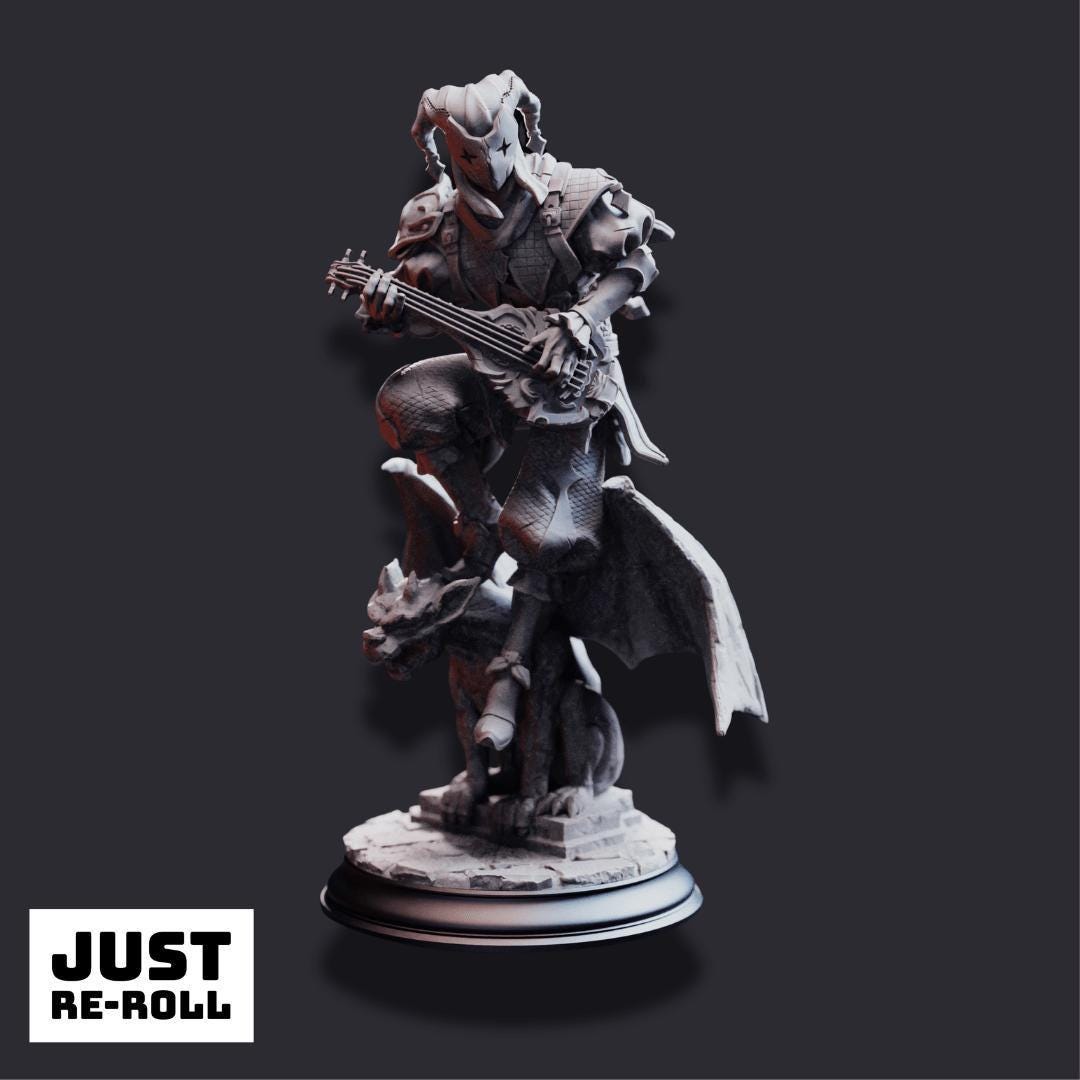 The Travelling Jack – Reborn Trickster Devil - 3D Printed Bard Character Miniature