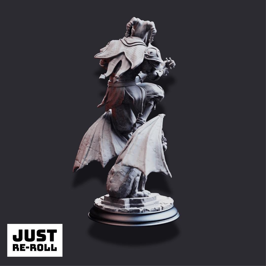 The Travelling Jack – Reborn Trickster Devil - 3D Printed Bard Character Miniature