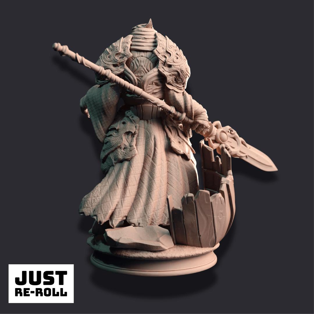 Ahznagol – Aberrant Guard - 3D Printed Monster Character Miniature