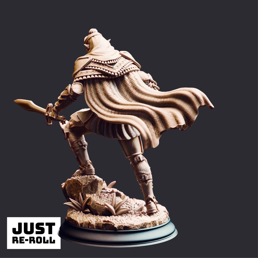 Seroca’s Devout – Dark Cultist Warriors - 3D Printed Fighter Character Miniature