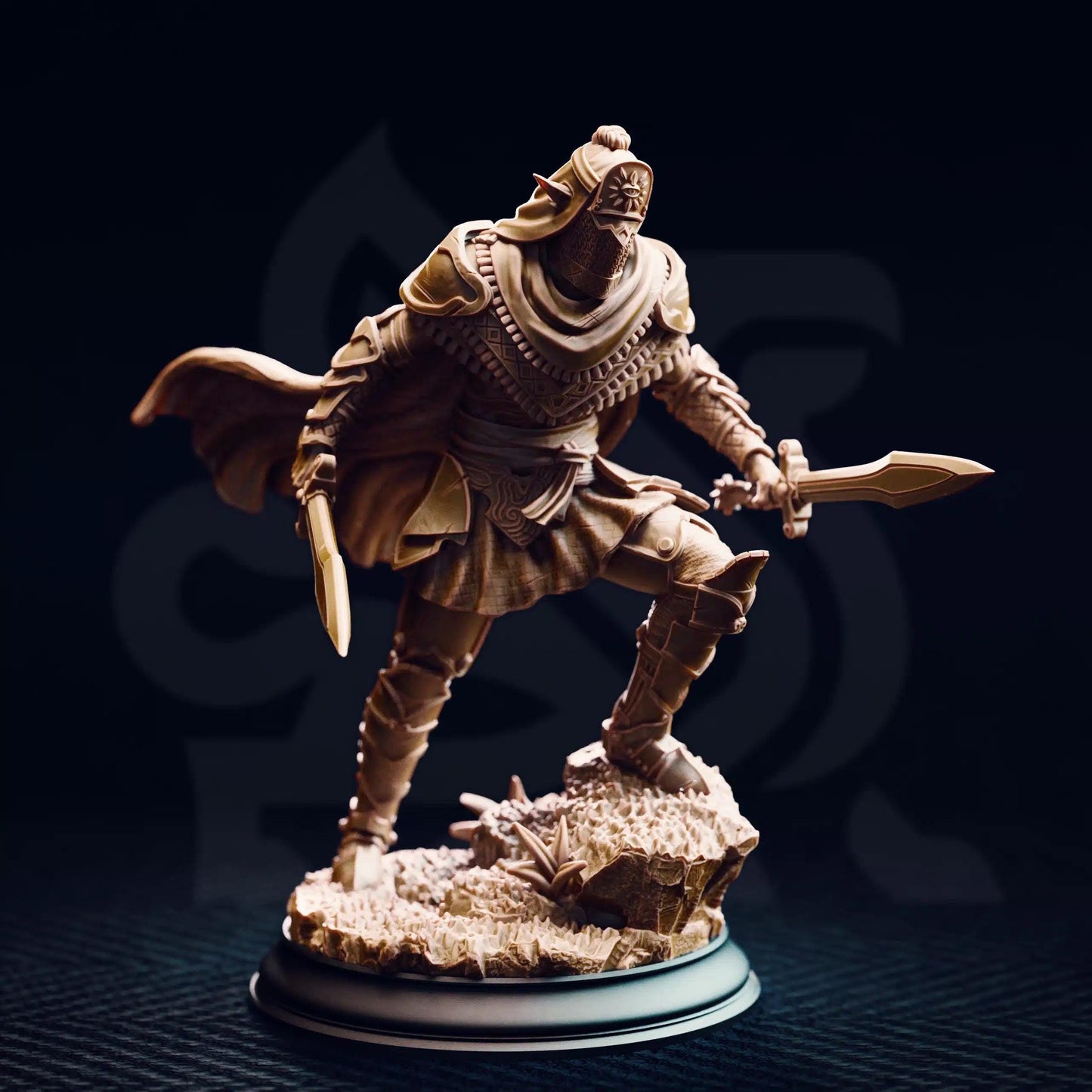 Seroca’s Devout – Dark Cultist Warriors - 3D Printed Fighter Character Miniature
