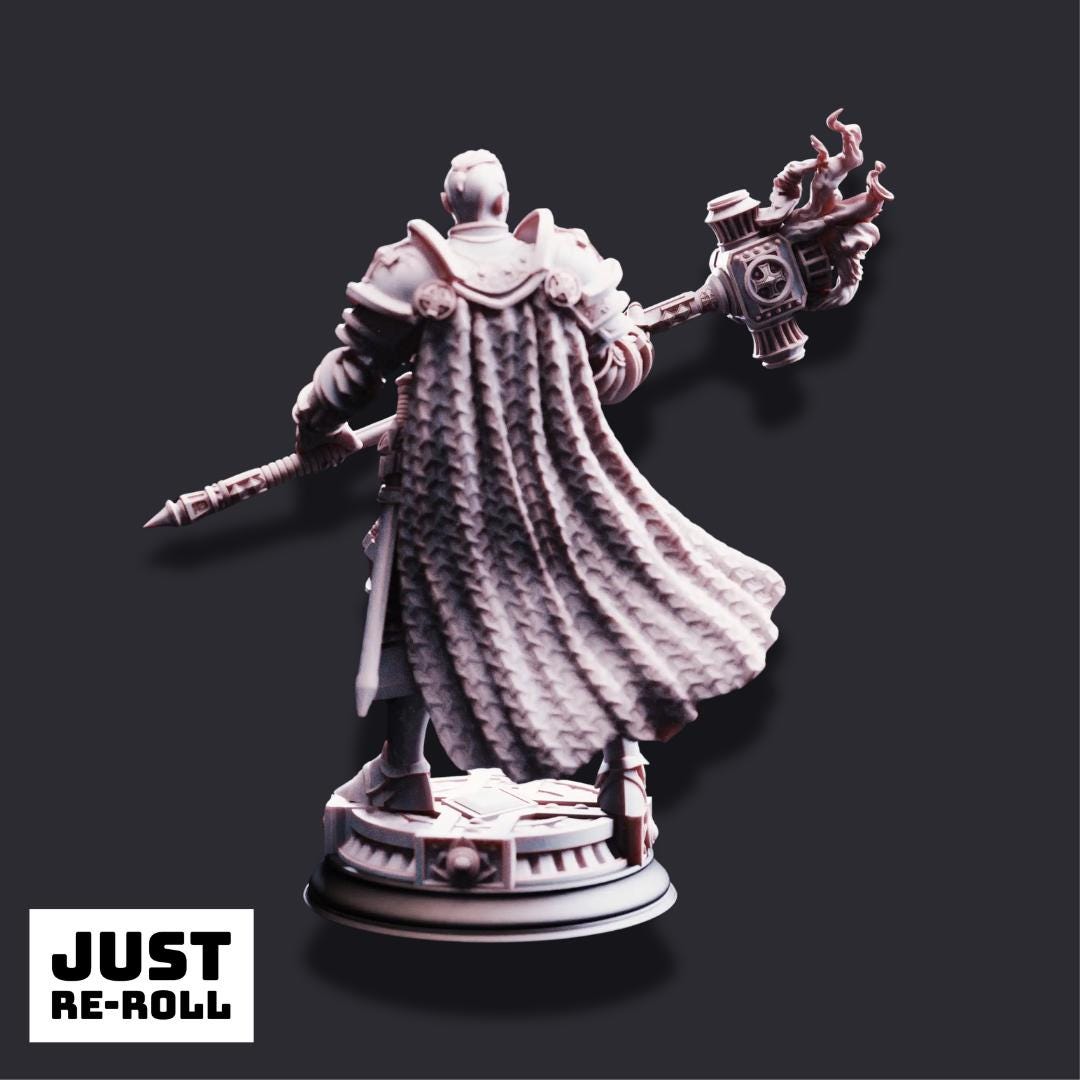 Uktakun – Harbinger of Namneri - 3D Printed Fighter Character Miniature