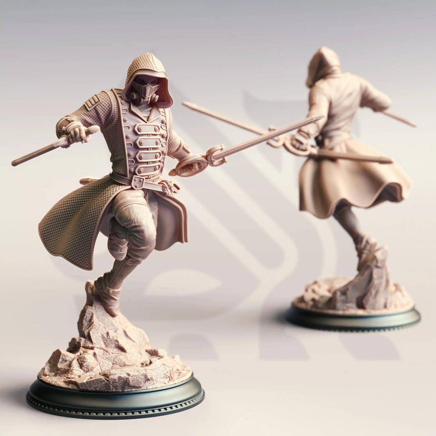 Brutus Valentius – The People’s Blade - 3D Printed Rogue Character Miniature