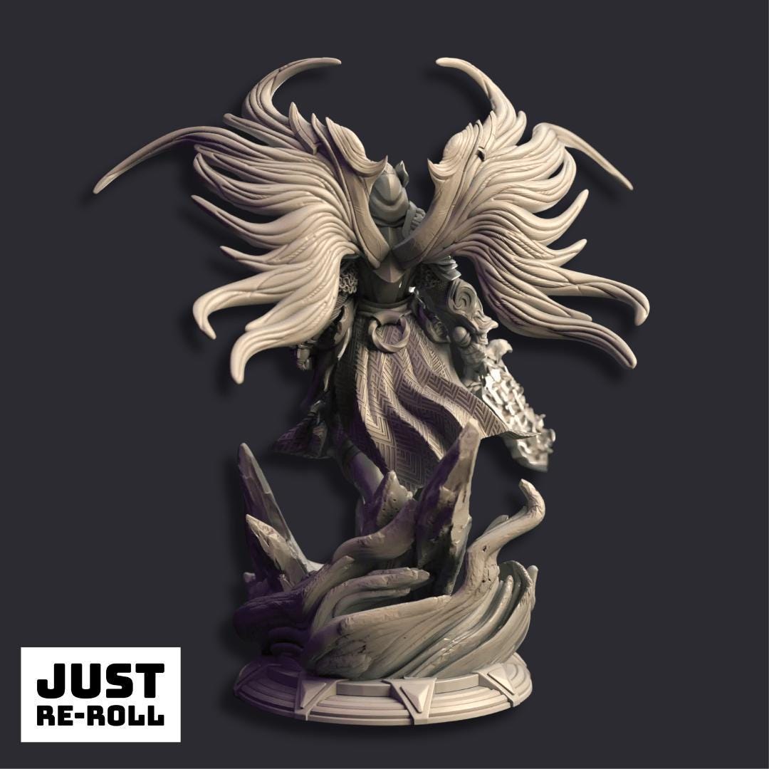 Zyril Brinlimin’s Chosen - 3D Printed Cleric Character Miniature