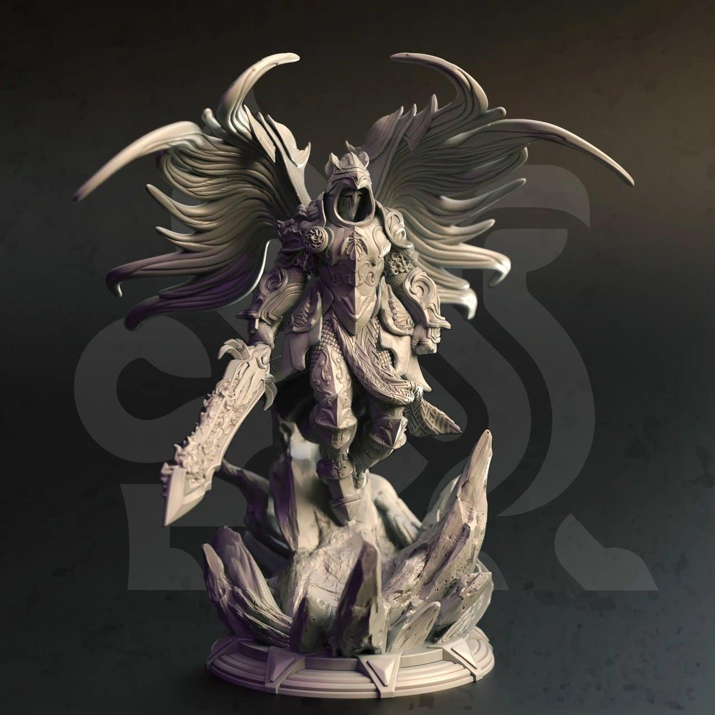Zyril Brinlimin’s Chosen - 3D Printed Cleric Character Miniature